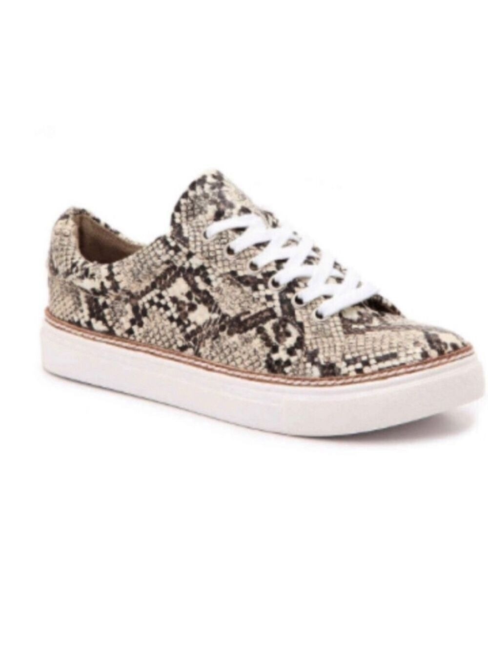 Women’s Steve Madden Santana Brown Snake Print Shoes Size 7 US!